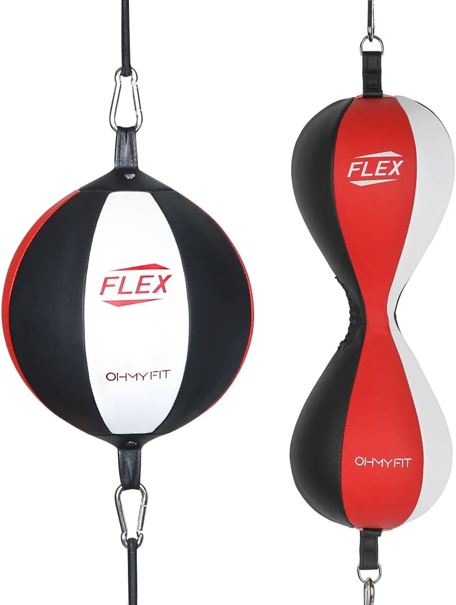 - Complete Home & Gym Exercise Equipment Set for Men & Women Flex reprieve provision interfere average Philippine beard Dual Double & Double End Punching Bag Round Shape Bundle 