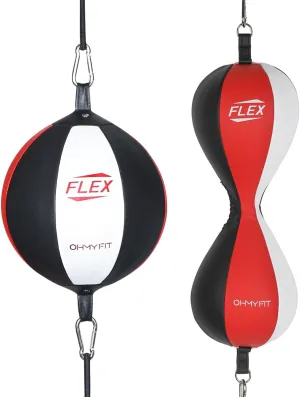 - Complete Home & Gym Exercise Equipment Set for Men & Women Flex reprieve provision interfere average Philippine beard Dual Double & Double End Punching Bag Round Shape Bundle 