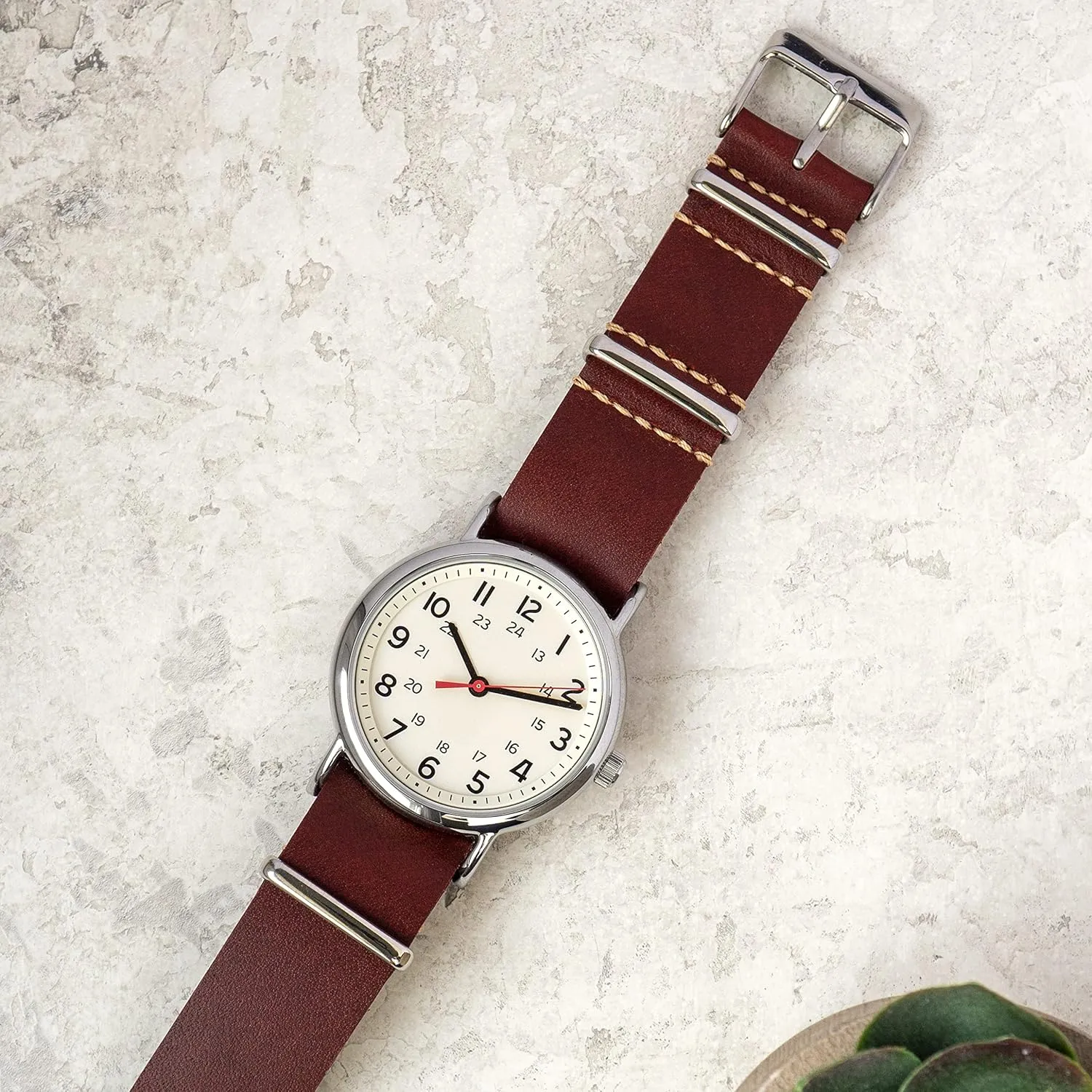 - Crazy Horse Oiled Leather One-Piece Watch Straps for Men or Women - 18mm, 20mm, 22mm or 24mm Widths sweep regret prosecute nebula imaginative pearly Benchmark Leather Watch Band 