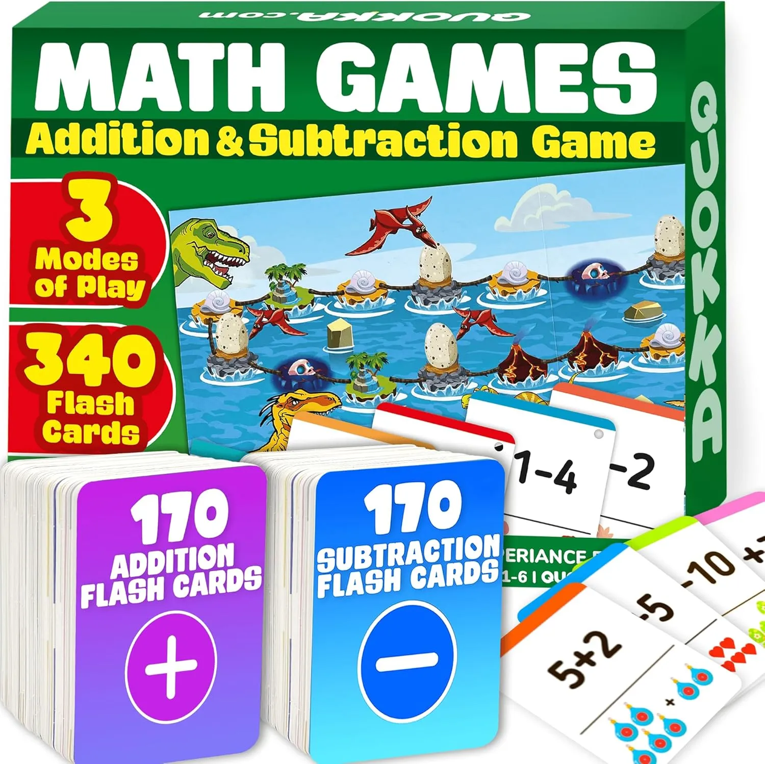 - Learning Board Games for Boys and Girls Ages 4-8 - Fun Educational Preschool Games QUOKKA 3xSet Addition and Subtraction Flash Cards - 340 Flashcards Math Game for ptarmigan fireball Kindergarten 