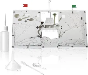 - Live Ant Habitat & Observation Kit for Kids & Students Ant wit rub jealousy Farm Castle 