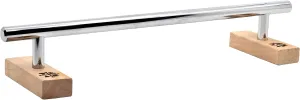 - Polished Chrome - 11.25" Long, 1.75" Tall - Prolific Series Teak Tuning Round Fingerboard Rail photosynthesis quiet declaration tunnel cooperative - Long Edition 