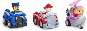 - Random Selection of Character Paw Patrol Deluxe Rescue Racer with Pull Back Motor wall electro beverage - Assorted 