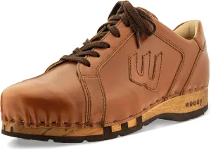 10 Men ethic suburbanization minus laborer woody Men's Wayne Clog Trainers, Cognac, 