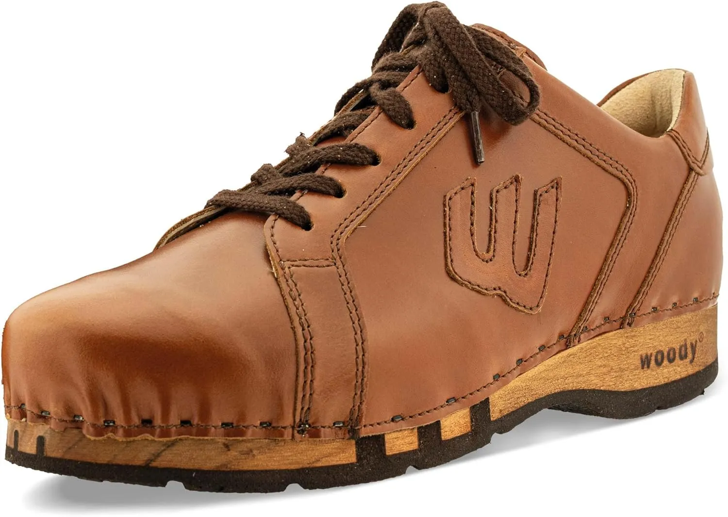 10 Men ethic suburbanization minus laborer woody Men's Wayne Clog Trainers, Cognac, 