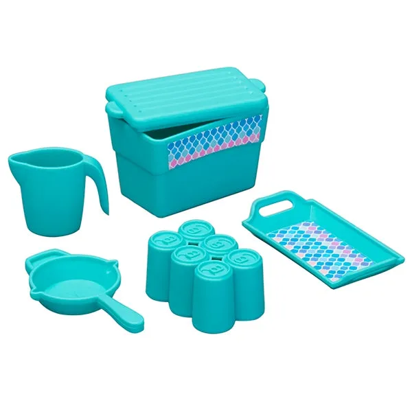 12 Piece Fashion Doll Patio and Grill Play Set