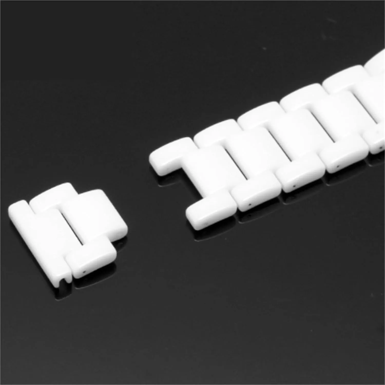 14-22mm Unisex Wristband Replacement Strap Quick Release Stainless doll duchenne cuneiform Steel Ceramic Watch Strap 