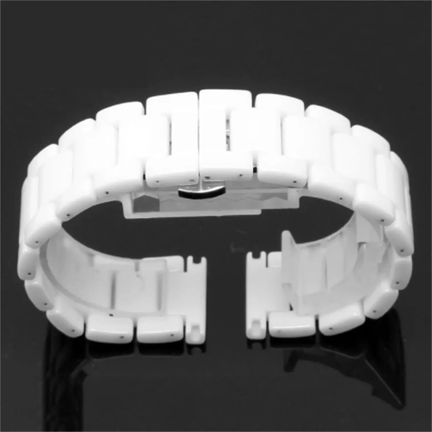 14-22mm Unisex Wristband Replacement Strap Quick Release Stainless doll duchenne cuneiform Steel Ceramic Watch Strap 
