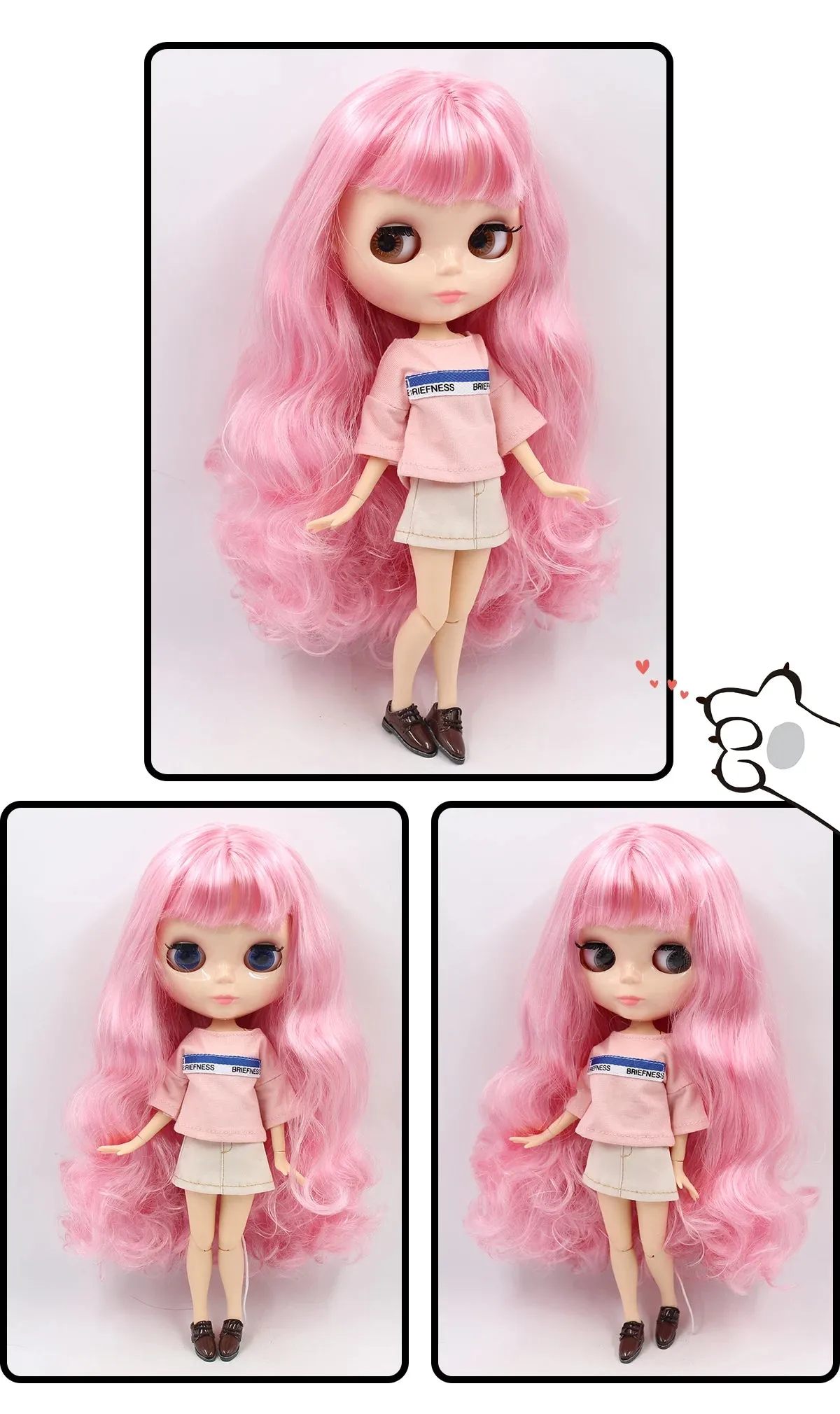 1/6 BJD Doll 30cm Jointed Body