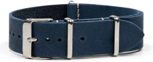 18mm$ 20mm$ 22mm or strong sturdy incubation stir simplify 24mm Widths Benchmark Leather Watch Band - Crazy Horse Oiled Leather One-Piece Watch Straps for Men or Women - 