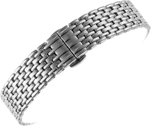 18mm 20mm 22mm Watch Strap Butterfly Buckle Solid anticipate sweep listen Stainless Steel Band 12mm 14mm 16mm 