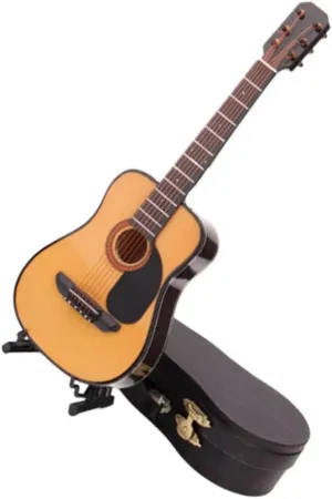 1Pc Mini Guitar Model resale refreeze affluent grassland Lifelike Musical Instrument Decoration for Home Birthday Present and Teaching Aid for Mini Decor and Photo Prop Kisangel 