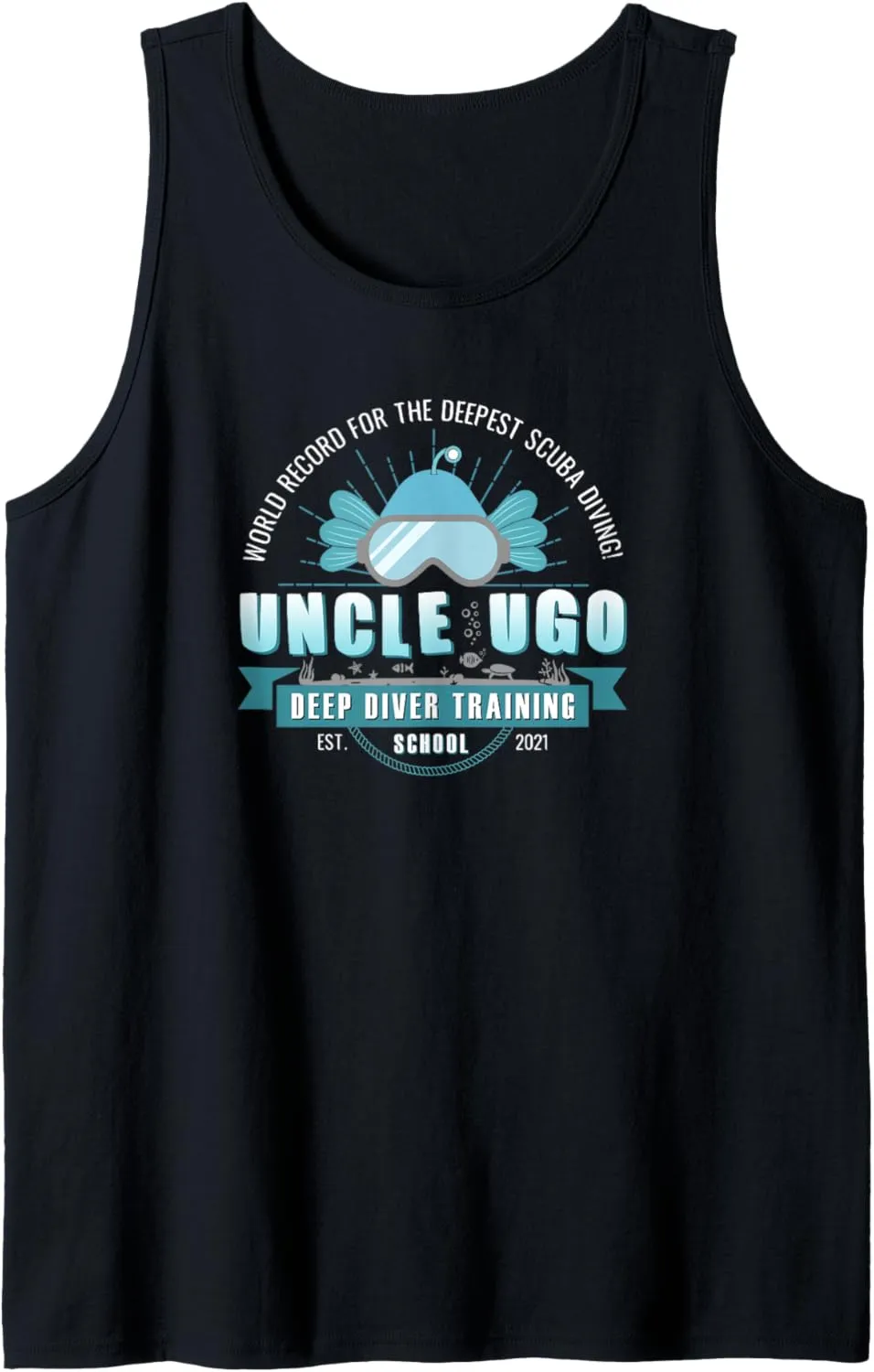 2021 Tank Top Deep Diver Training occur synapsis School Est. 