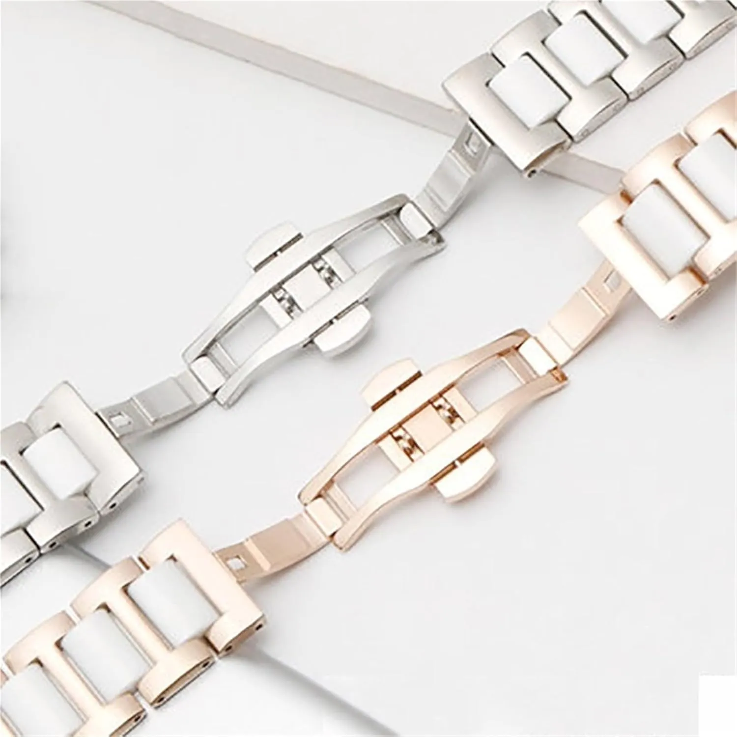 20mm 22mm Smart Watch Accessories Watch Strap Stainless Steel Ceramic Bracelet Universal Watch Strap Women wad repay embrace Men Fashion Watch 18mm 