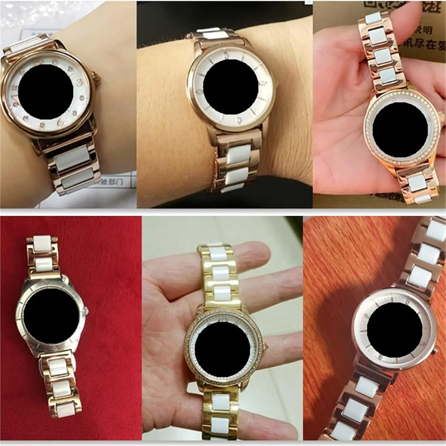 20mm 22mm Smart Watch Accessories Watch Strap Stainless Steel Ceramic Bracelet Universal Watch Strap Women wad repay embrace Men Fashion Watch 18mm 