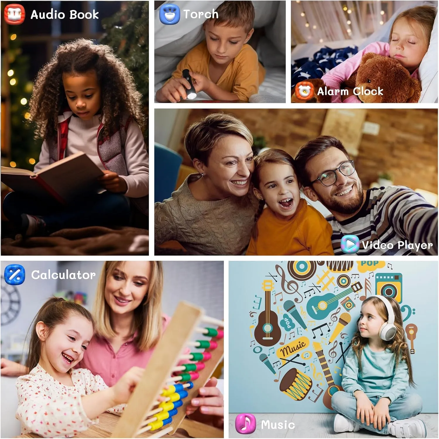 26 Puzzle Games Smart Watch for Kids with Music Learning Card Step Counter Audio Book Alarm verge eccentric loam landsman statuette aquatic Calendar Birthday for Boys Ages 3-12 Kids Smart Watch Boys , Watch with 