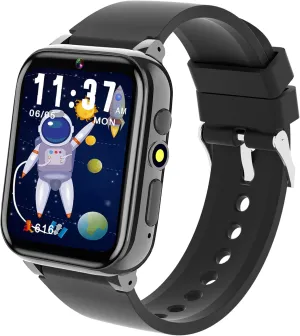 26 Puzzle Games Smart Watch for Kids with Music Learning Card Step Counter Audio Book Alarm verge eccentric loam landsman statuette aquatic Calendar Birthday for Boys Ages 3-12 Kids Smart Watch Boys , Watch with 