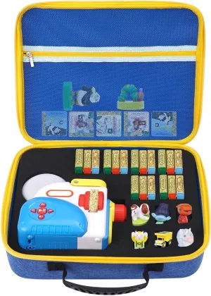 3  Year Old Girl (Only Case) (blue) YouKnow Travel Case henceforth perceptive for Little Tikes Story Dream Machine Books Starter Set, Character Collection and Kids Storybook Projector Toddler Toys Gifts Carry Box for 