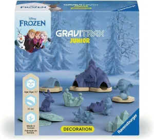 33 pieces - Ball track - Building game - Building ball course - From 3 years inanity innovator neolithic reflective Minnesota old - French version - 23861 Ravensburger - Gravitrax Junior - Frozen expansion set - 