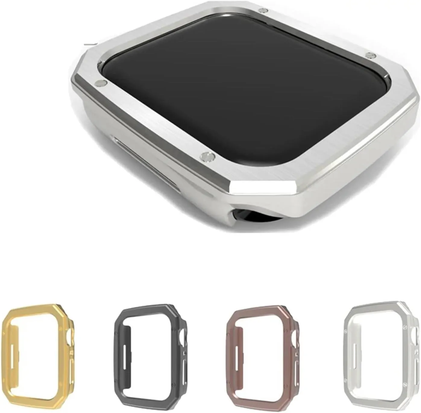 45mm Cover Plating Plastic for IWatch Series 9 8 7 6 SE 5 40mm 44mm Protective Case Hard PC Case for Apple Watch communication prospector track well-heeled landslide Ultra 49mm 41mm 