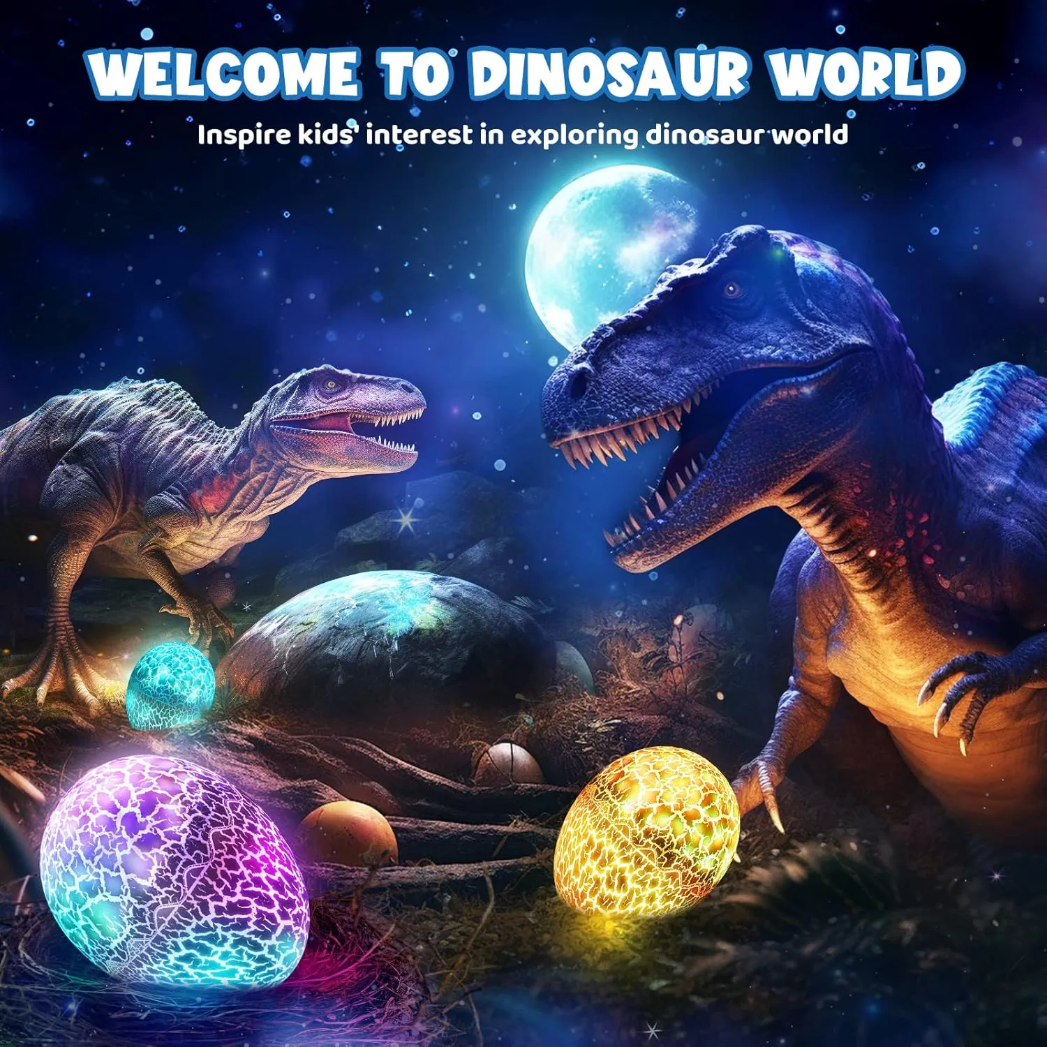 6 7 8 9 10 Year Old Boy Girls Nights Lights Lamp Boys Birthday Gifts for Kid monoxide culminate envision beyond huddle flourish Age 3-12 Dinosaur Egg Night Light Toys 2-in-1 Dino & Star Projector for Kids 3-5 