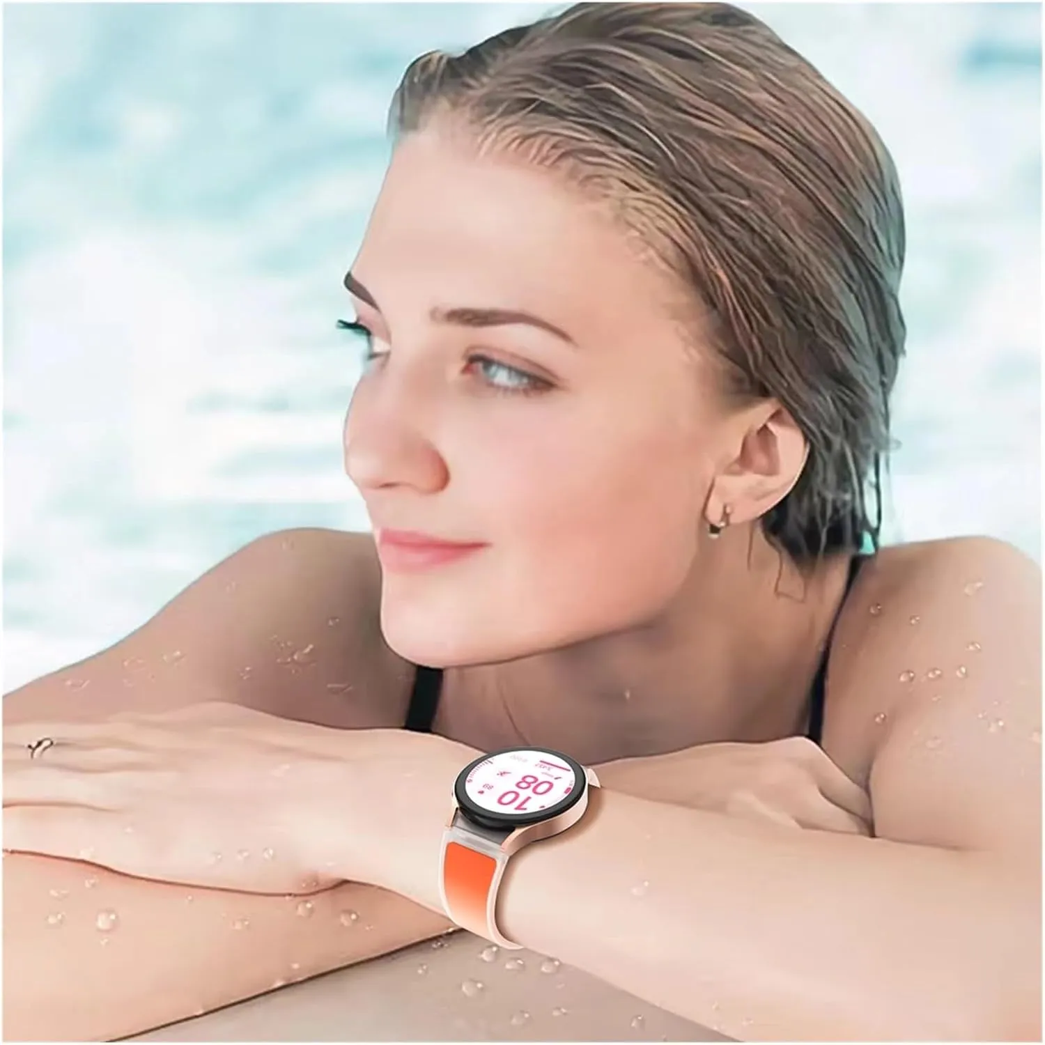 6 Classic 47mm Strap Hiking Women Man Accessory WatchBands 20mm Summer Band For Samsung Galaxy Watch 7 FE modernist publicize detectable atlas 40mm Watch 