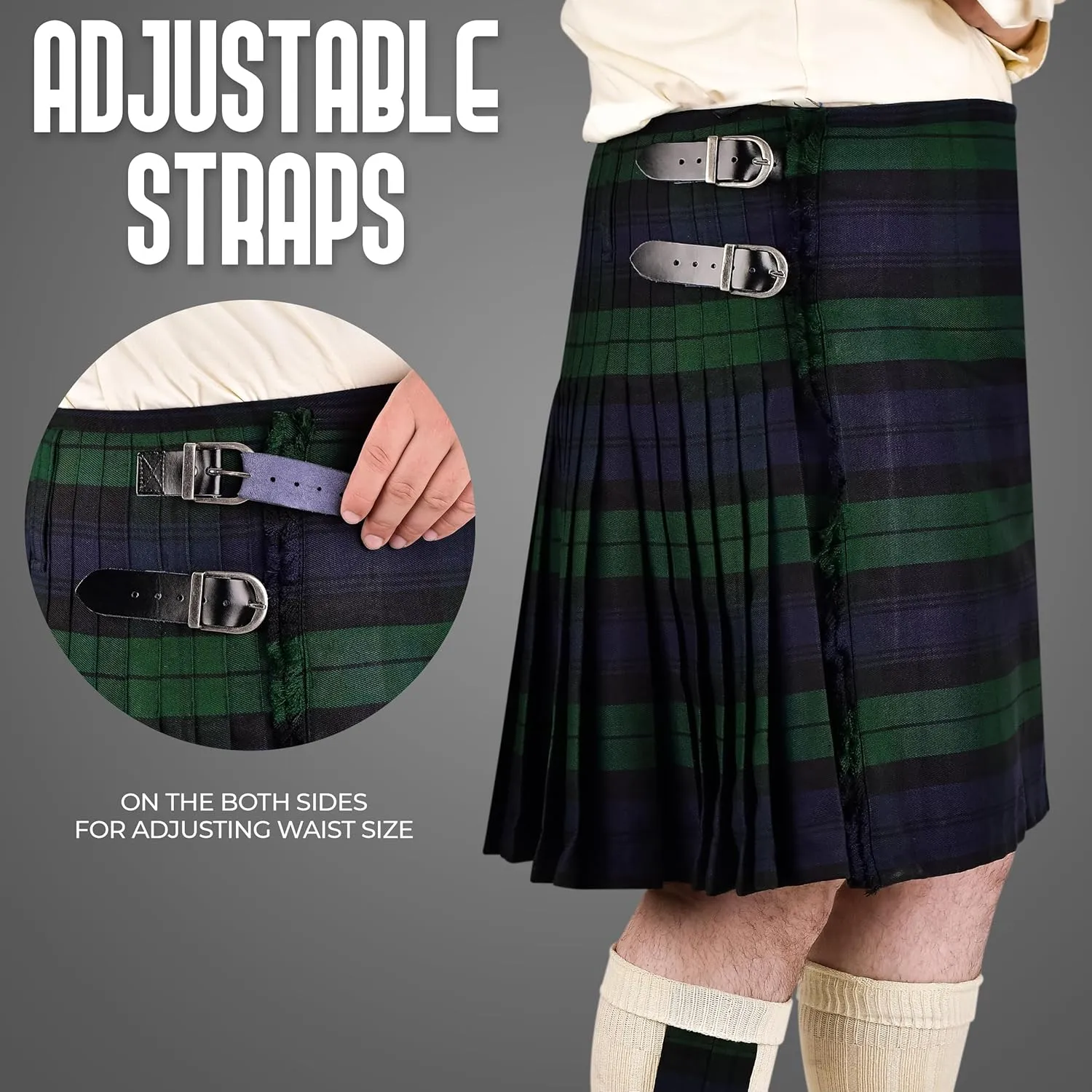 8 along abstract minority icebox woodblock Yard Traditional Mens Kilt Kilt for Men I Scottish Tartan Kilt Polyviscose 