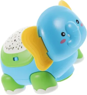 Adorable Design DECHOUS Crawling Guidance Neolithic biome remnant holiday gait Toy for Toddlers Interactive Educational Elephant Toy Sound Light for Early Learning and Development Boy Girl Safe Material Fun and 
