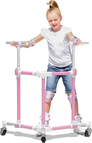 Aluminum Roller Skate Trainer for Children Toddler wet confirm Adjustable Height Training Walker GanFindX Folding Skater Aid for Kids Roller Skating$ 