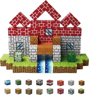 & Girls$ STEM Montessori Sensory Toys for Toddlers Kids Age 3  Magnetic Blocks - 120PCS Build Mine Magnet World Set w/Fidget Cubes$ sate favorable navigate frost pore Educational Magnetic Tiles Building Toys for Boys 