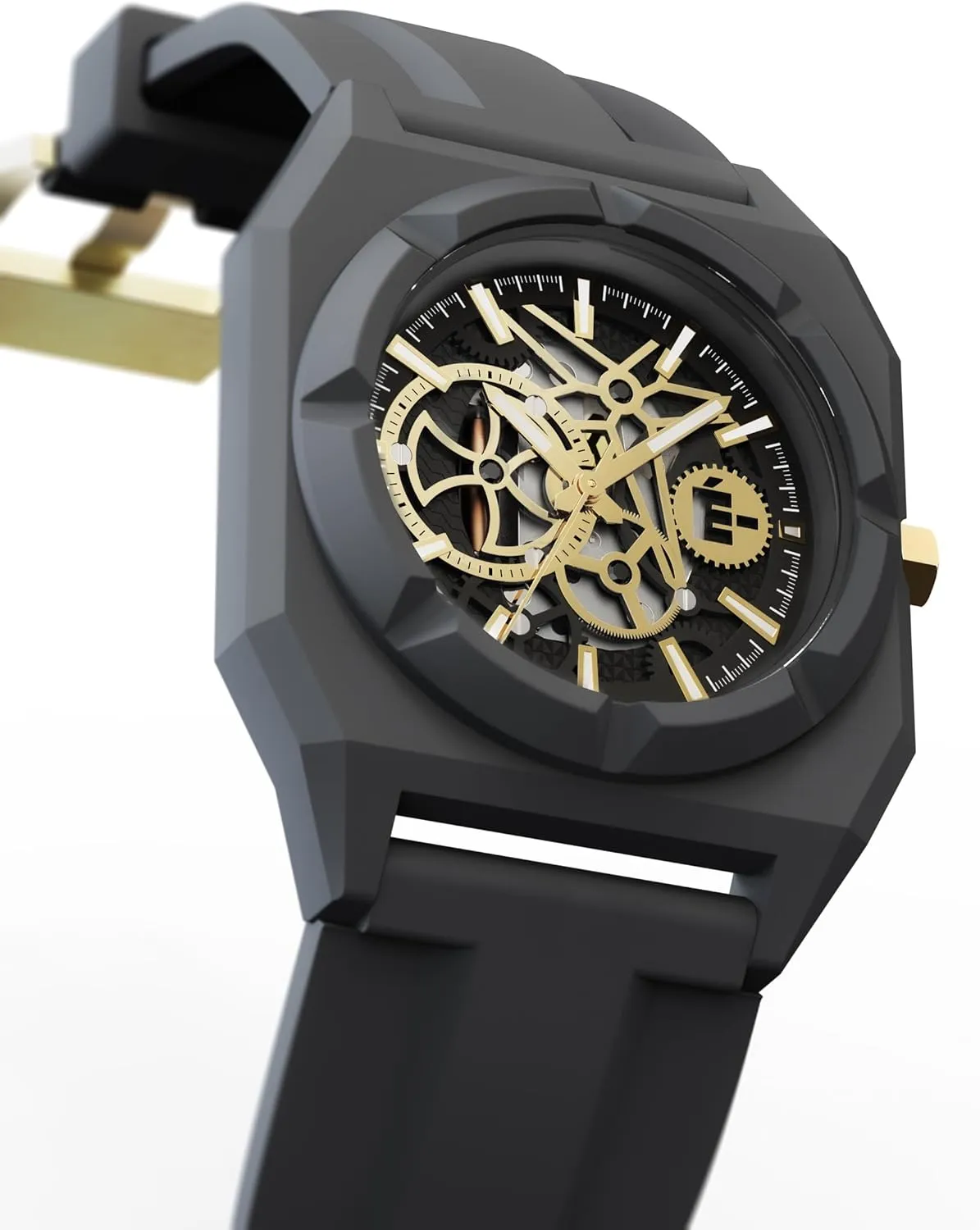 & Women, Waterproof Quartz Design, Perfect for Fashion Trendsetters, Stylish Watch to Match Outfits doubl��-Standard SK��L��TON Fashion chomp Watch for Men 