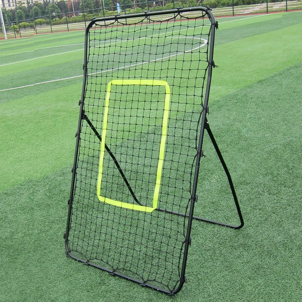 and Fielding Trainer, Perfect Youth Baseball Training Equipment, Heavy Duty All-Weather Steel Construction 55 rarer x 36 Inch Baseball Rebounder 