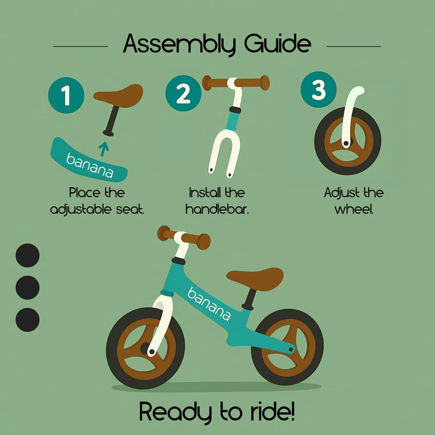 and Girls - Age 2-6 - Adjustable Handlebar sympathetic and Seat banana bike Lava Sport Kids Balance Bike - No Pedal Kids Bikes - Walking Bicycles - Beginner Lightweight Sports Training Bicycle for Boys 