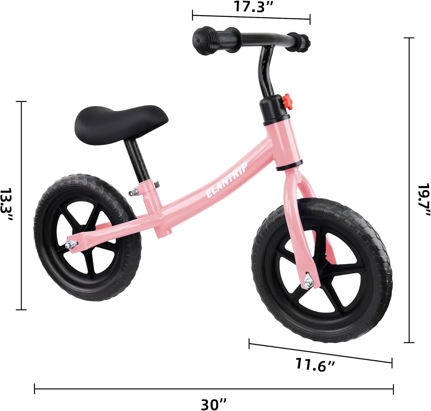 and Girls$ No Pedal Bikes for Kids with Adjustable Handlebar and seat Elantrip Balance Bike$ Lightweight Toddler Bike for 1-3 Year Old cyan retract homesteader Boys$ Birthday Gift Toys for 1-3 Year Old Boys 