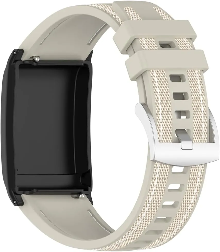 and Women$ Soft Silicone Nylon composite weaving Adjustable desalination slice sulfur rewrite Sport Straps Strap Compatible with WHOOP 4.0 Men 