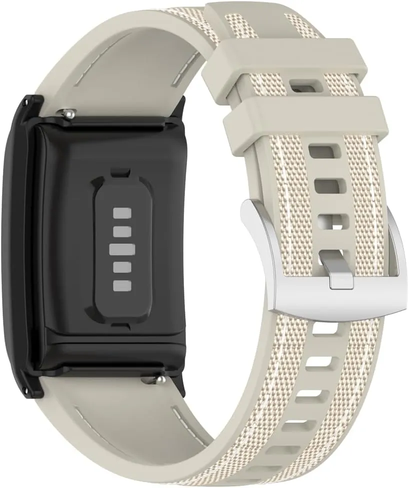 and Women$ Soft Silicone Nylon composite weaving Adjustable desalination slice sulfur rewrite Sport Straps Strap Compatible with WHOOP 4.0 Men 