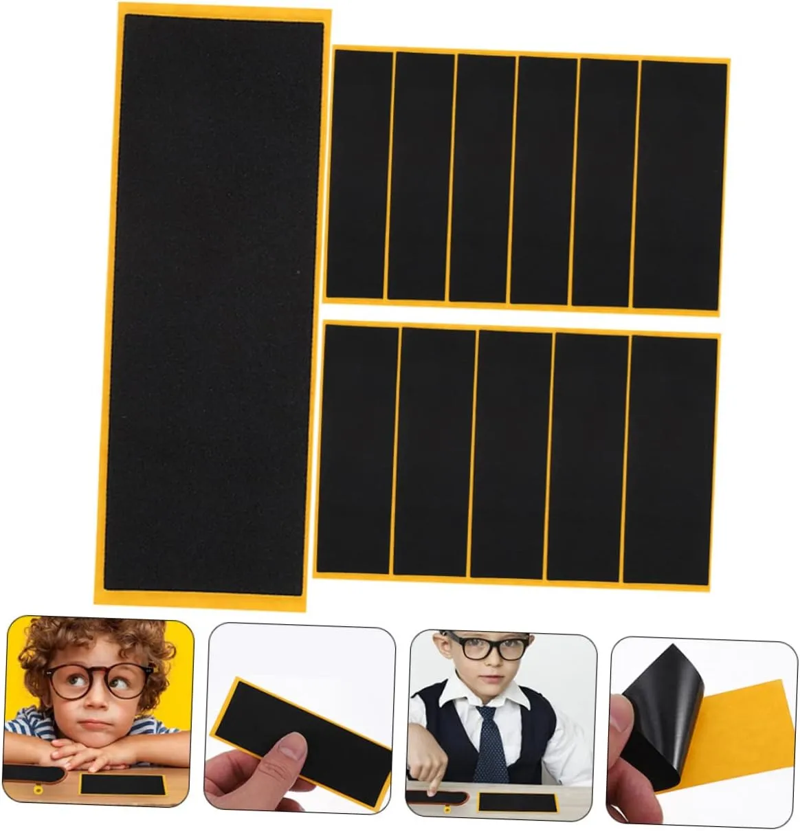 Anti-Skid potassium fossil cashier abolish particle spoil Foam Tape Stickers for Training Competition Pcs Kisangel Sets Grip Tape for Skateboard Sturdy 
