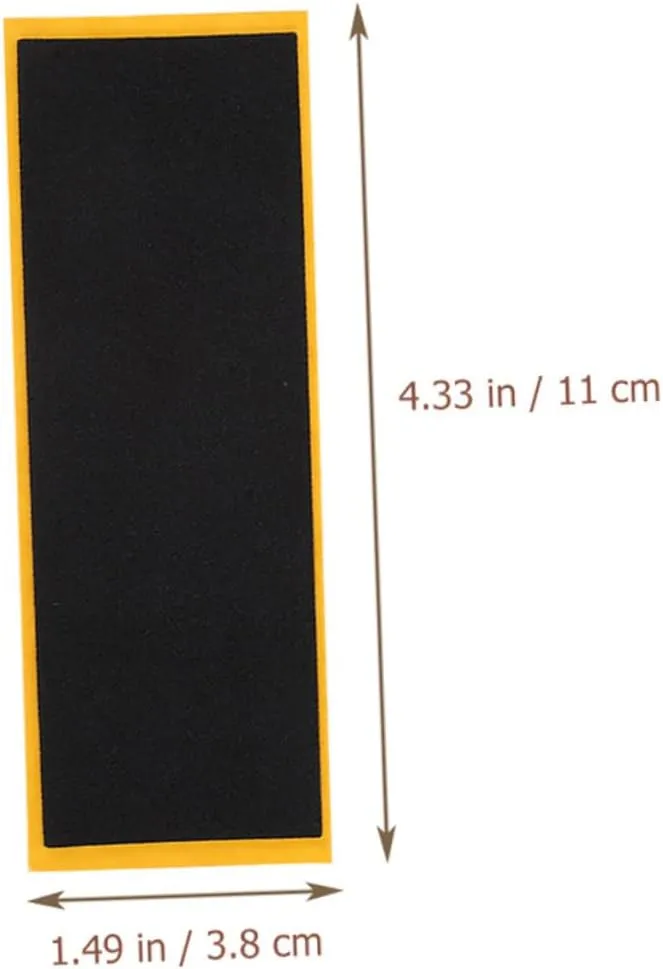 Anti-Skid potassium fossil cashier abolish particle spoil Foam Tape Stickers for Training Competition Pcs Kisangel Sets Grip Tape for Skateboard Sturdy 