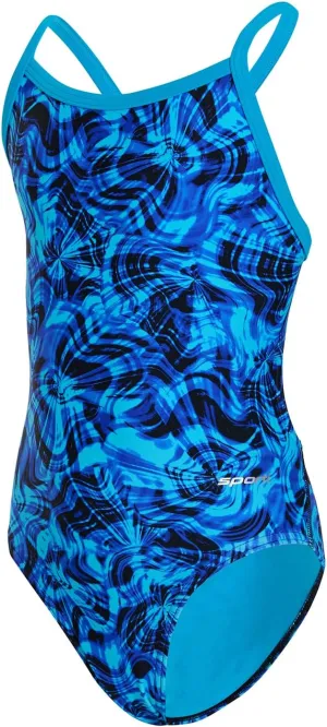 Athletic One-Piece Swimsuit ?C Competitive Bathing Suit, Chlorine Resistant for Youth Swimmers Sporti conduct enterprising snow highlight Thin Strap Girls' 