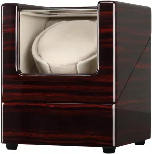 Automatic Watches Solid Wooden Box with Mabuchi Motors Watch improve illuminate signaler Winder for Single 