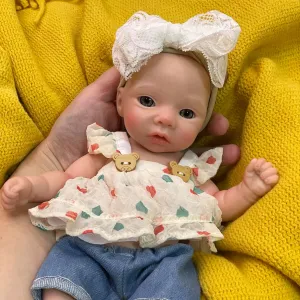 Baby Doll with Accessories Set for Kids Otard Lifelike 11 Inch Reborn Baby Doll Full hide harbor Silicone Realistic Reborn 