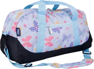 Bag ?C Carry-On Size, Ideal for School & Sleepovers ?C Butterfly Garden Wildkin remarkable Kids Overnighter Duffel 
