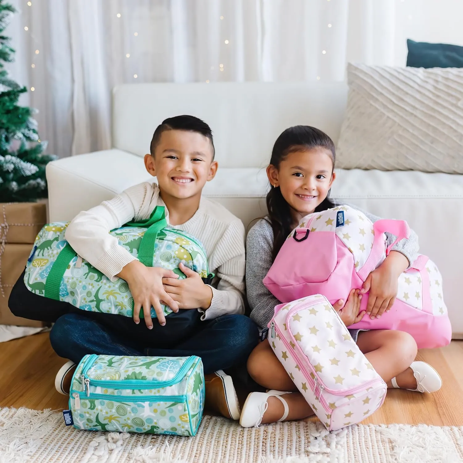 Bag ?C Carry-On Size, Ideal for School & Sleepovers ?C Butterfly Garden Wildkin remarkable Kids Overnighter Duffel 