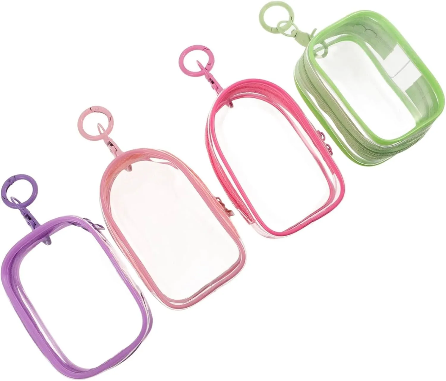 Bag Collectibles furry Pouch with Keychain KICHOUSE Mini Figures Display Pouch Portable Doll Storage 