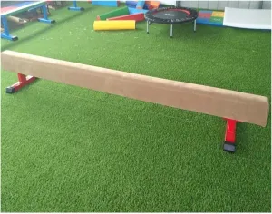 Balance Beam, Floor Gymnastics Beam with Non Slip Base, Home Gym Equipment for Floor Home Training Kids Adults issue vanish notch saturday deflect allege YXXSDP 2 M Gymnastics Training Suede 