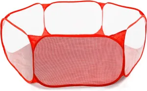Ball Pit Fence for Boys Girls Pets Puppy Cats, with Carry Tote, Balls Not Included (Red) STARBOLO Cute coconut persuasion Kids Ball Pit Ball Pool Play Tent,Indoor Collapsible 