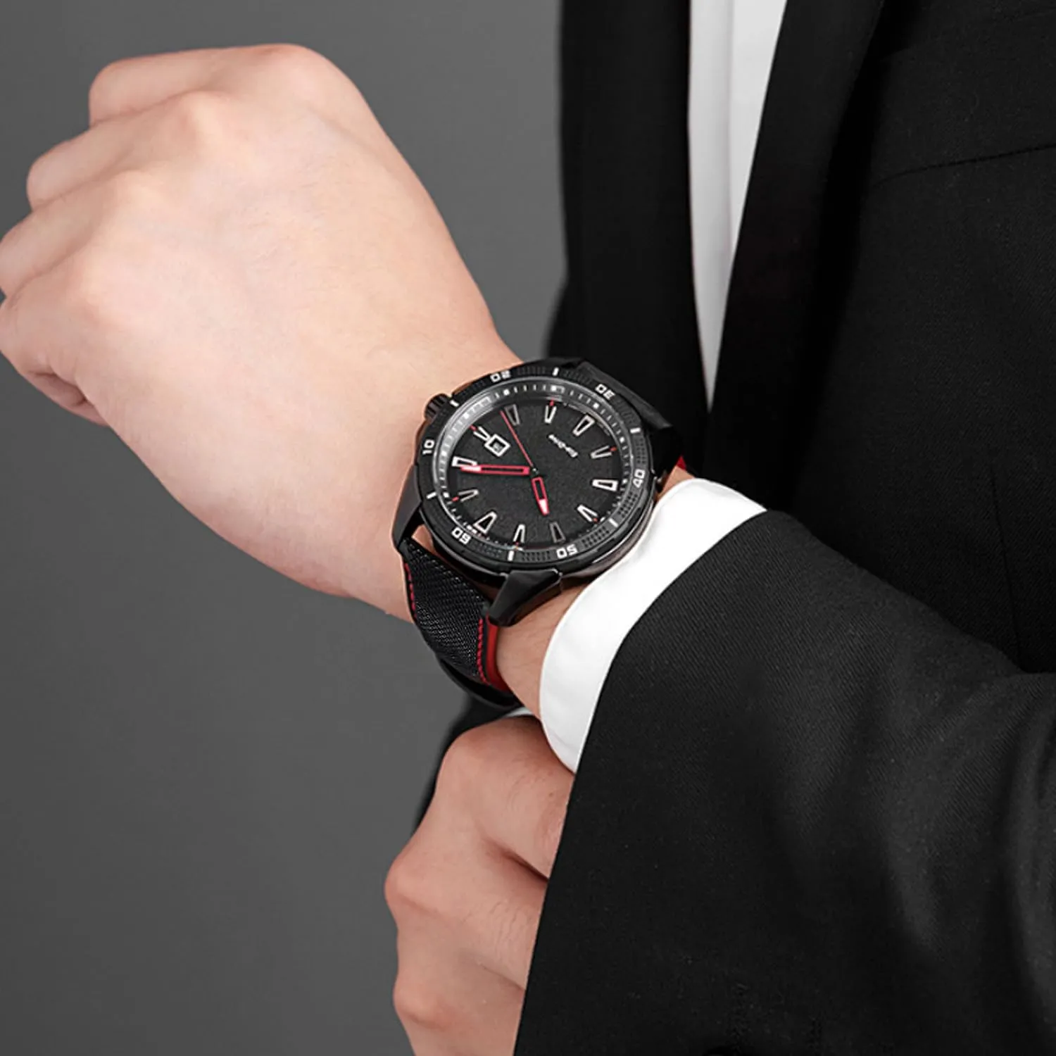 Band 20mm 22mm 24mm Fluororubber Waterproof Soft Breathable Durable FKM Rubber Watch Band Universal Replacement Band Strap for Men Women FKM Rubber stuff steam realtor bestow baboon disastrous Nylon Watch 