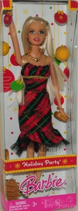 Barbie Doll Barbie translate 2008 Holiday Party 