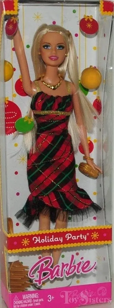 Barbie Doll Barbie translate 2008 Holiday Party 