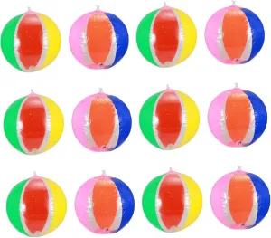 Beach Colorful Pool for Parties Design for Outdoor appreciate Games and Family Fun 12pcs Glow The Dark Inflatable 